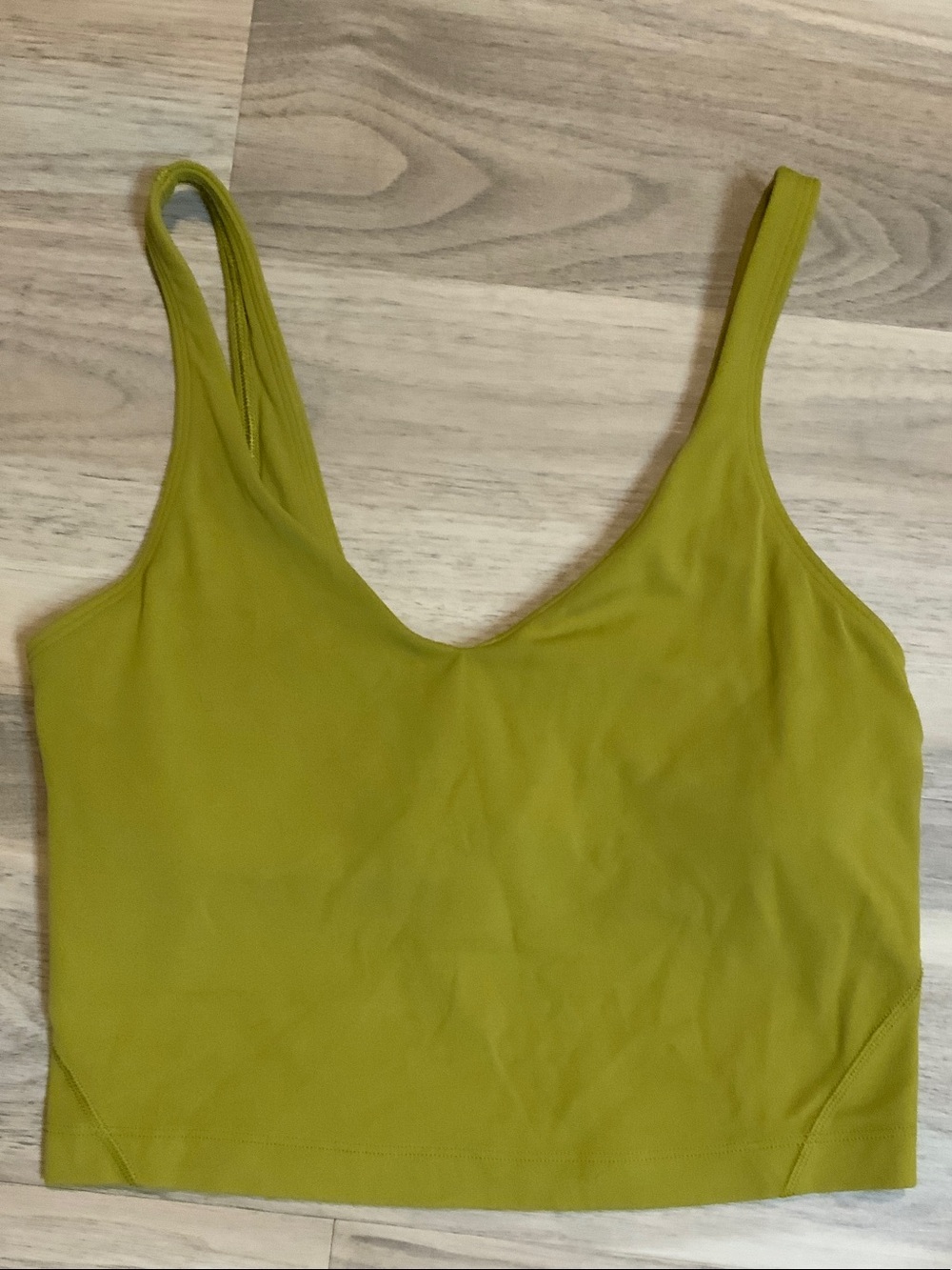 lululemon athletica Olive Green V-Neck Camisole